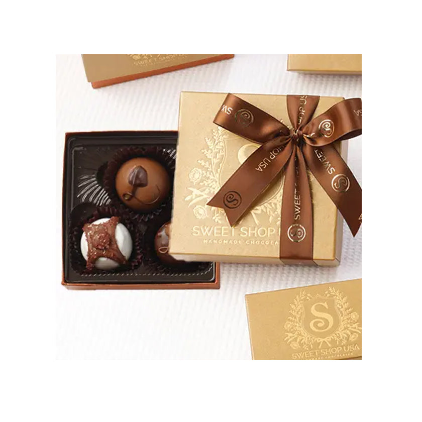 Sweet Shop USA - Signature Chocolate Collection - 3oz 3pc Assorted Truffles Signature Collection 
