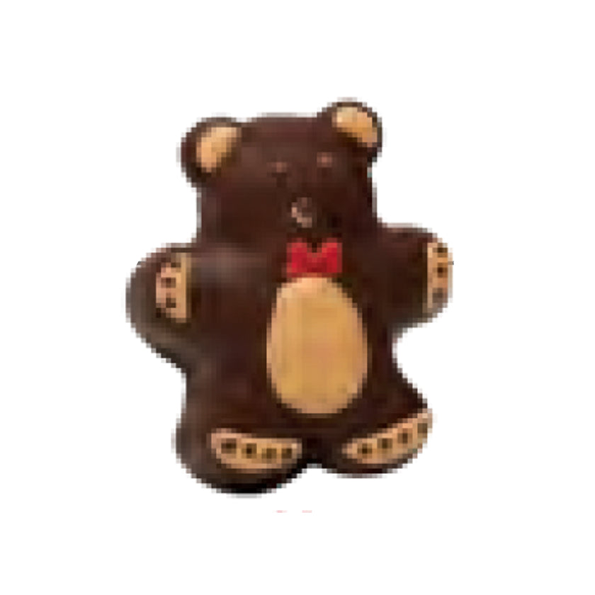Sweet Shop USA - Truffle Shapes - Dark Chocolate Peanut Butter Bear Truffle 3.8oz (Bulk)