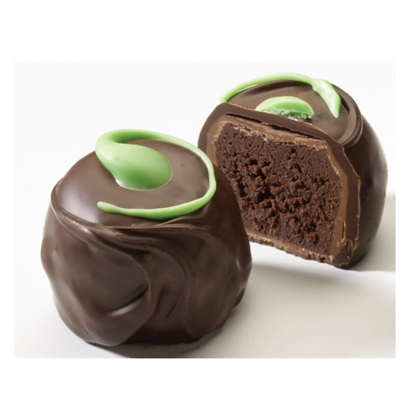 Sweet Shop USA - Truffles - Dark Chocolate Swiss Mint 1.5oz (Bulk)