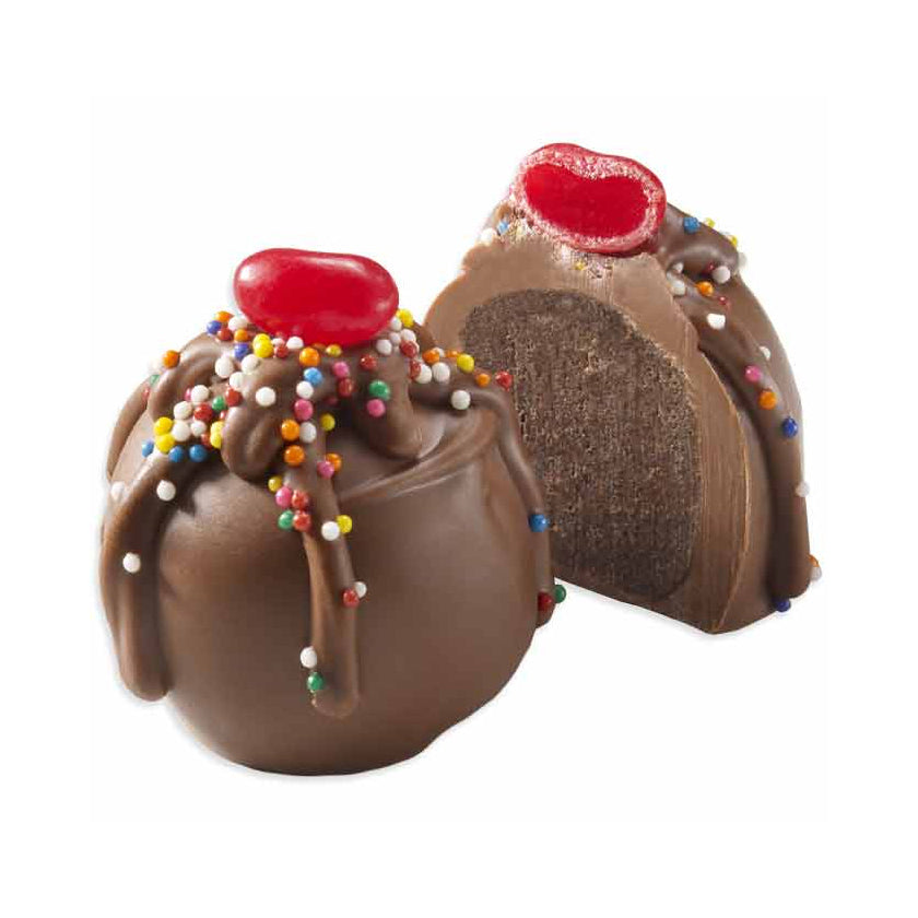 Sweet Shop USA - Truffles - Milk Chocolate Birthday Cake Truffle 1.5oz (Bulk)