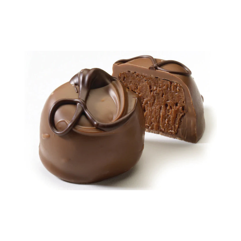 Sweet Shop USA - Truffles - Milk Chocolate Fudge Love 1.5oz (Bulk)
