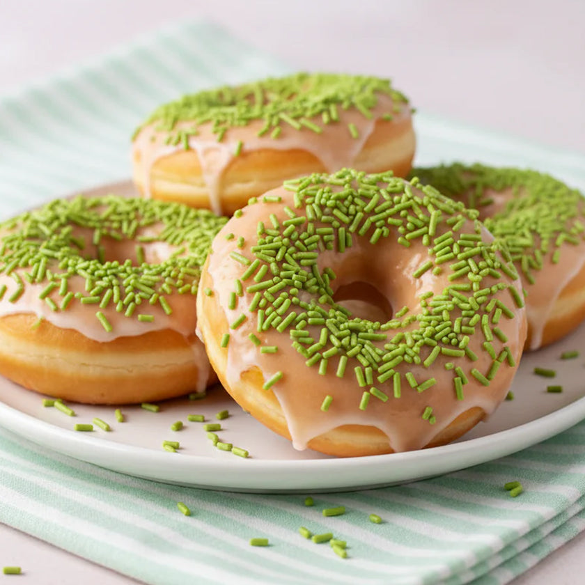 Sweetapolita - Crunchy Sprinkles - Natural Green - 3.2oz