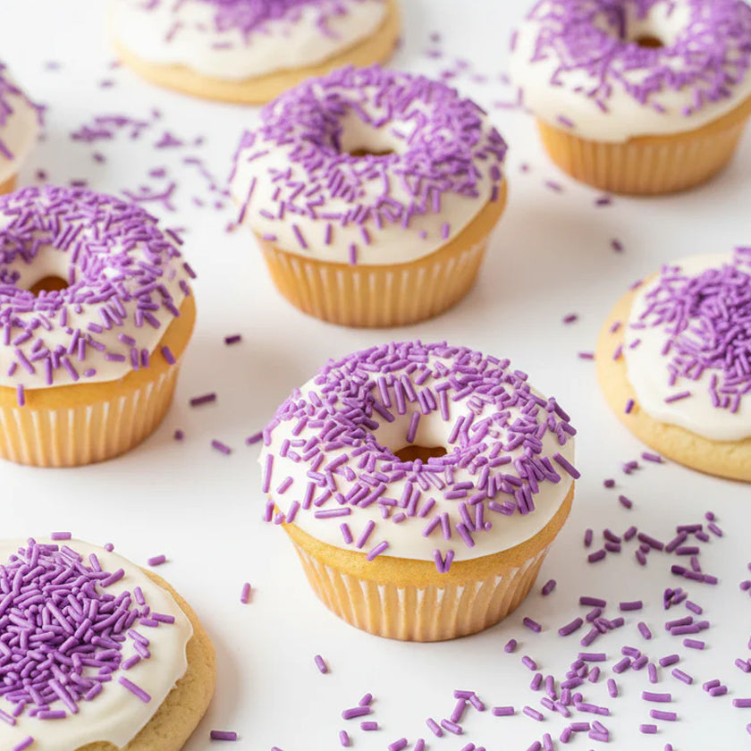 Sweetapolita - Crunchy Sprinkles - Natural Purple - 3.2oz