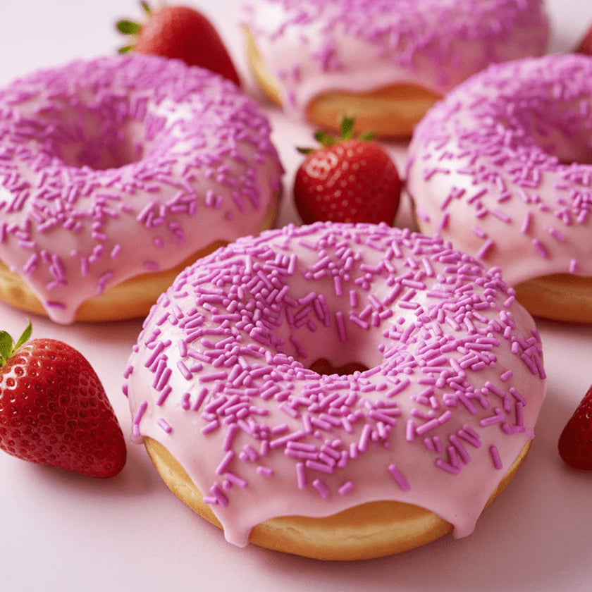 Sweetapolita - Crunchy Sprinkles - Strawberry Flavored (Natural) - 3.2 oz