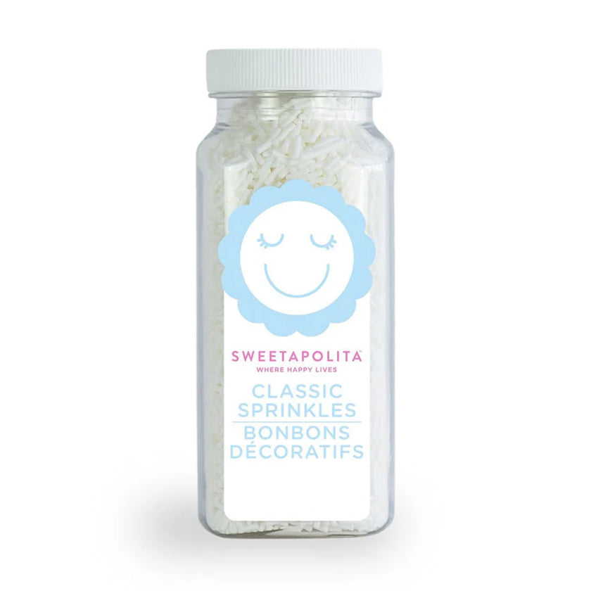 Sweetapolita - Crunchy Sprinkles - White (Natural) - 3.2oz