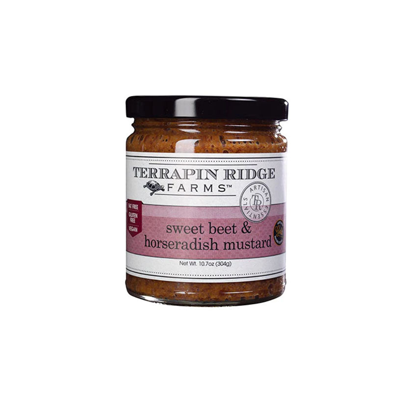 Terrapin Ridge Farms - Sweet Beet and Horseradish Mustard 10.7oz