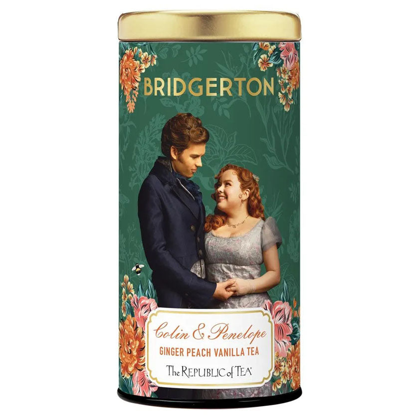 The Republic of Tea - Bridgerton Colin &amp; Penelope Ginger Peach Vanilla