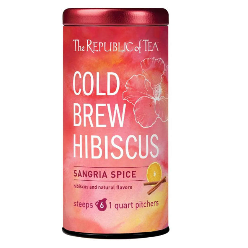The Republic of Tea - Cold Brew Hibiscus Sangria Spice