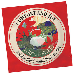 The Republic of Tea - Comfort & Joy Black Overwraps