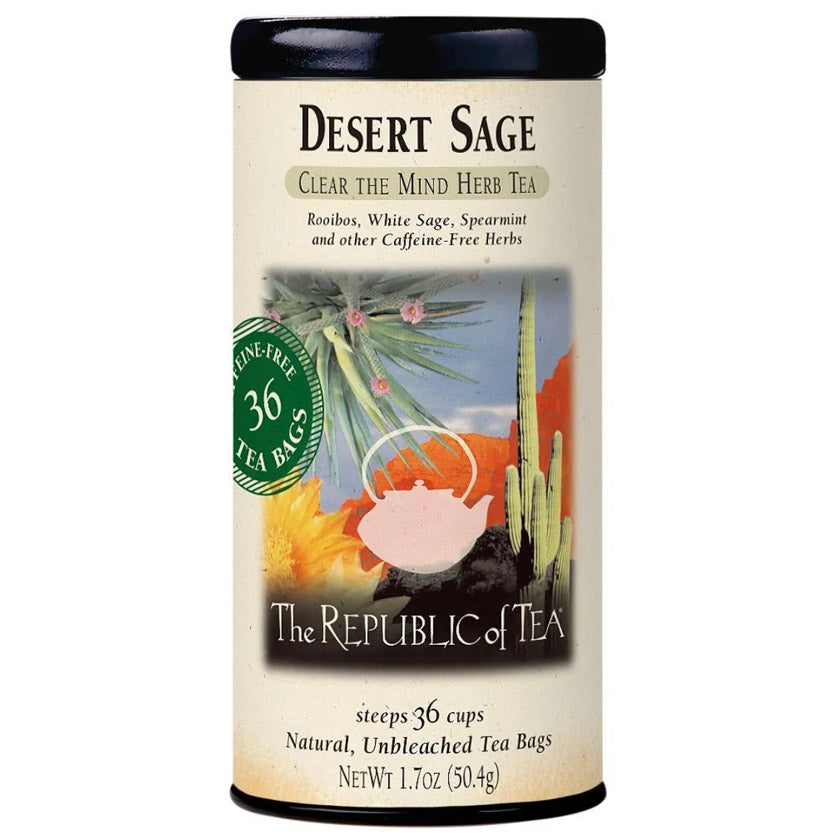 The Republic of Tea - Desert Sage Herb Tea (Single)