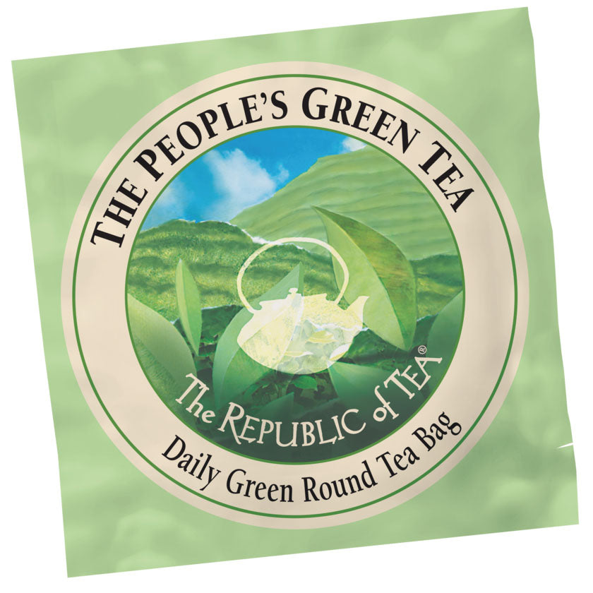 The Republic of Tea - People's Green Overwraps (50 Bags)