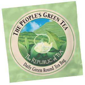 The Republic of Tea - People's Green Overwraps (50 Bags)