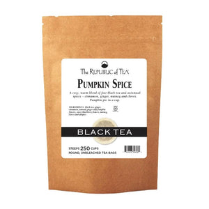 The Republic of Tea - Pumpkin Spice Black Bulk Bag