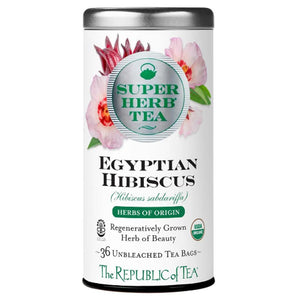 The Republic of Tea - SuperHerb® Herbs of Origin Egyptian Hibiscus