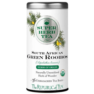 The Republic of Tea - SuperHerb® Herbs of Origin South African Green Rooibos