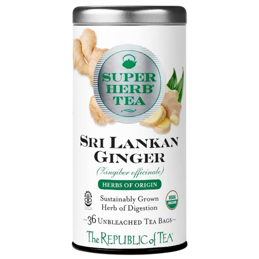 The Republic of Tea - SuperHerb® Herbs of Origin Sri Lankan Ginger