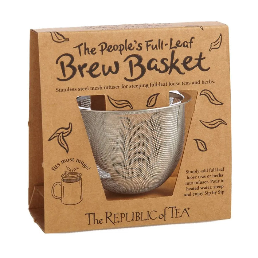 The Republic of Tea - The People's Brew Basket - Stainless