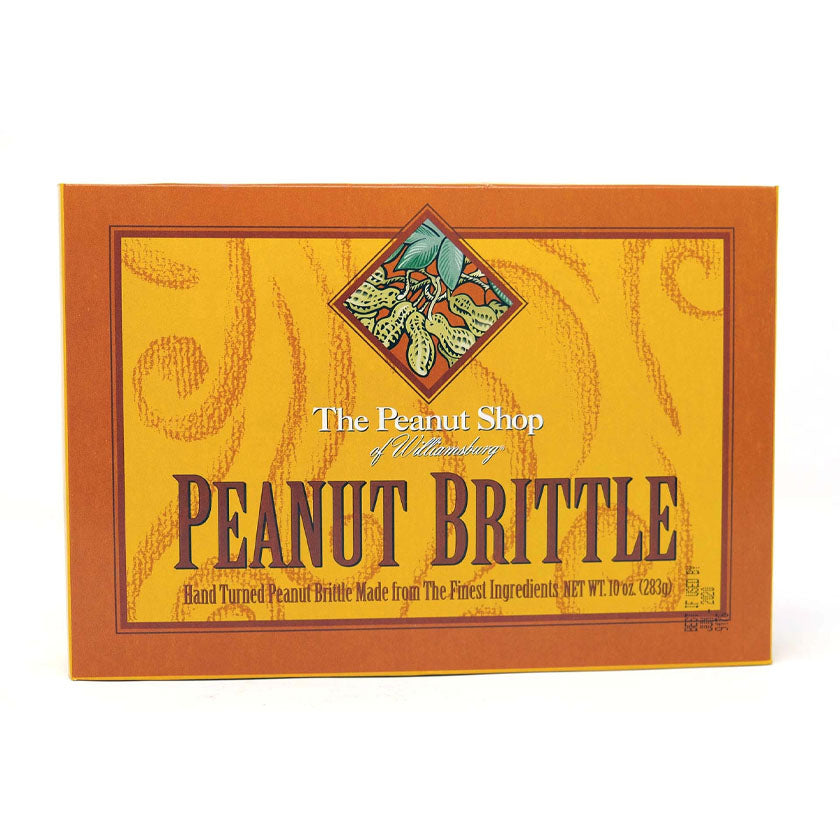 The Peanut Shop - Brittles - HOMESTYLE PEANUT BRITTLE BOX, 10oz
