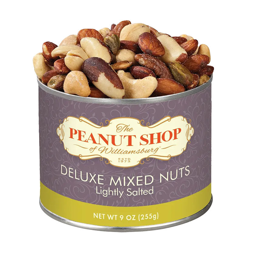 The Peanut Shop - Speciality Nuts - DELUXE MIXED NUTS, 9oz