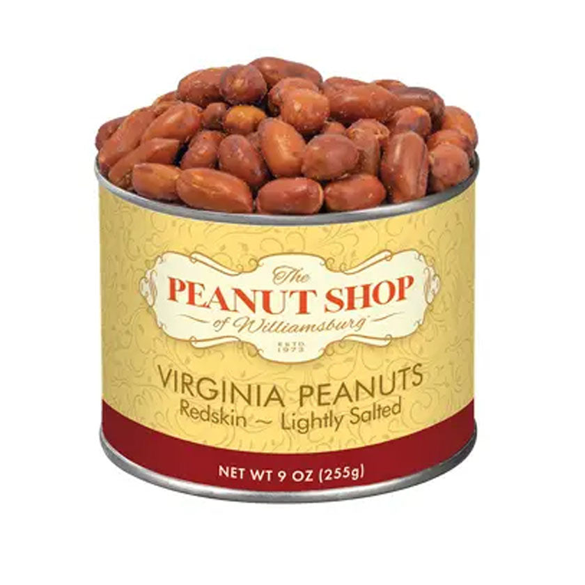 The Peanut Shop - Speciality Nuts - REDSKIN VIRGINIA PEANUTS, 9oz