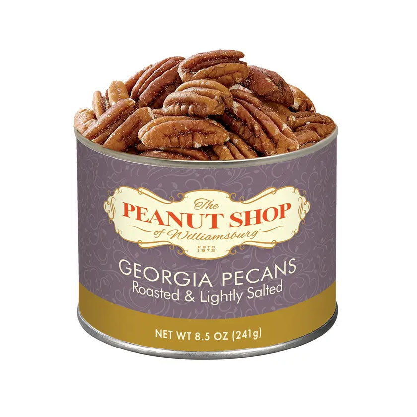 The Peanut Shop - Speciality Nuts - ROASTED & SALTED PECANS, 8.5oz