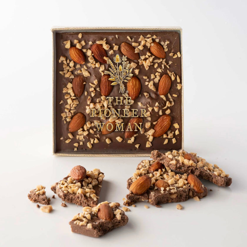 The Pioneer Woman - Milk Chocolate Salted Almond Toffee Bark - 4oz