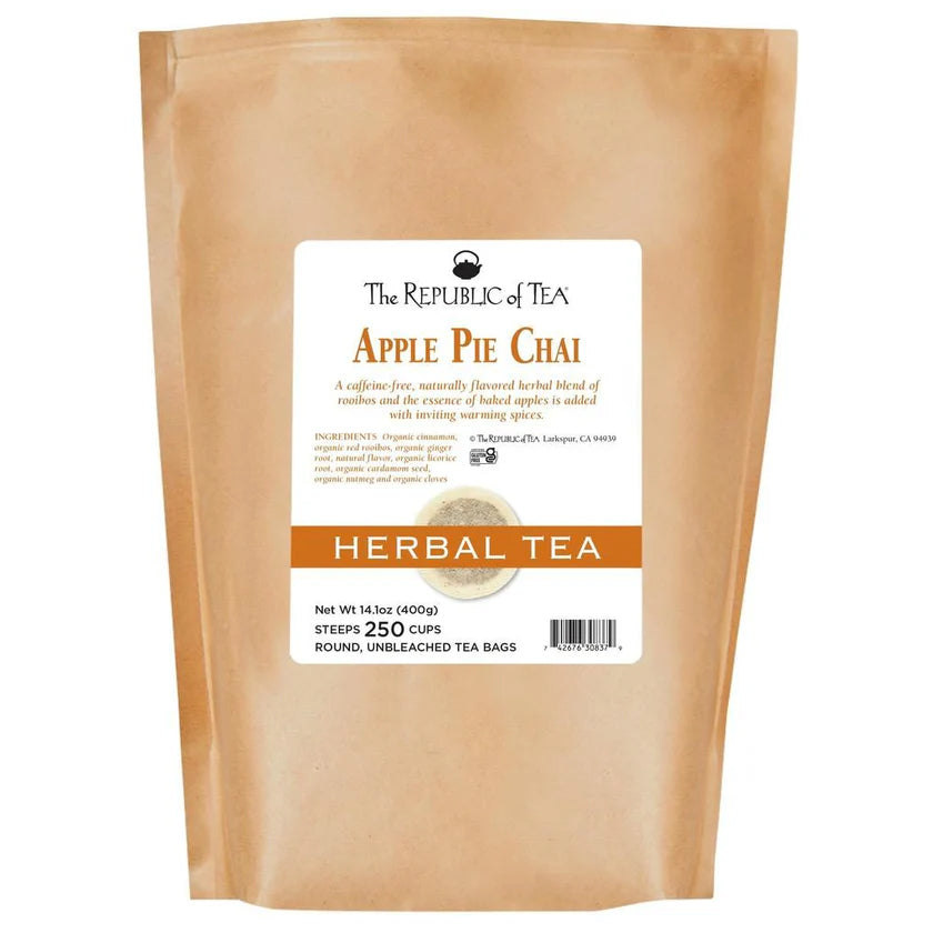 The Republic of Tea - Apple Pie Chai Bulk Bag (250 ct)