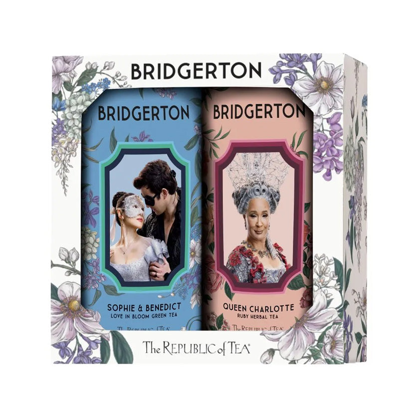 The Republic of Tea - Bridgerton Two Tea Gift - Sophie & Benedict and Queen Charlotte