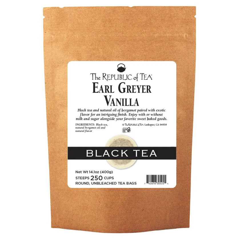 The Republic of Tea - Earl Greyer Vanilla Bulk Bag (250 ct)