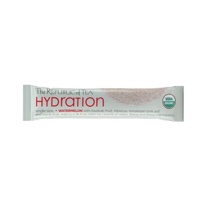The Republic of Tea - Hydration Watermelon Single Sips Bulk (50 CT)