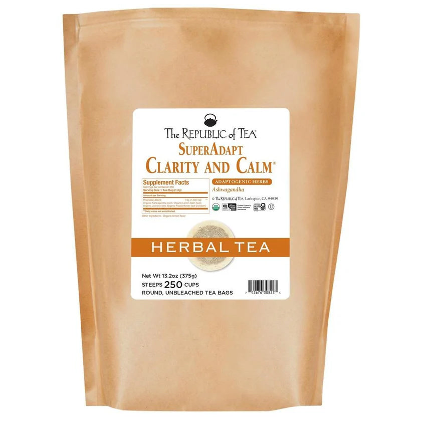 The Republic of Tea - SuperAdapt™ Clarity and Calm® Organic Bulk Bag (250 TB)