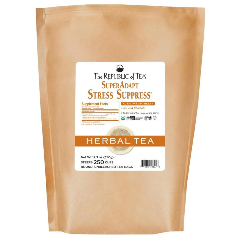 The Republic of Tea - SuperAdapt™ Stress Suppress® Herbal Bulk Bag (250 ct)