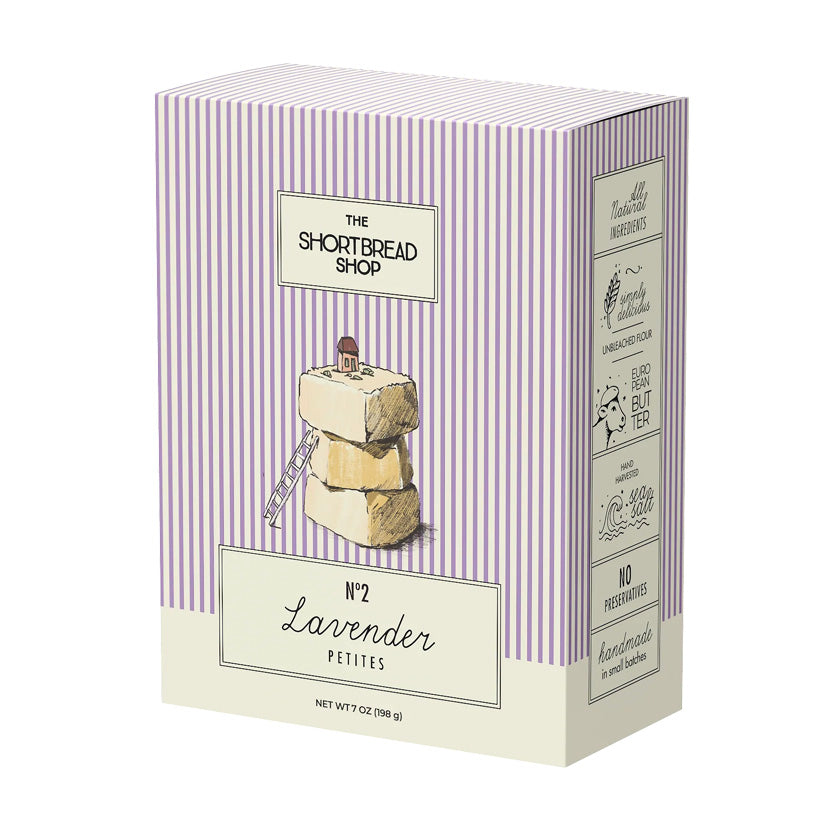The Shortbread Shop - Lavender Petites - 198g
