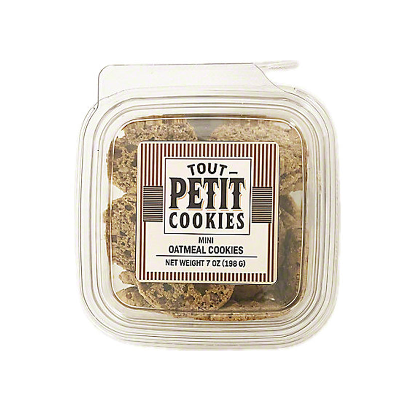 Tout Petit Cookies - Mini Oatmeal Cookies - 7.5oz