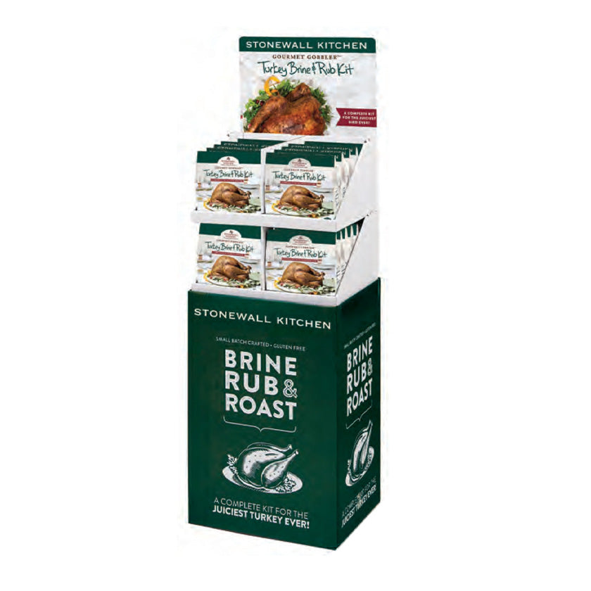 Urban Accents - Gourmet Gobbler™ Turkey Brine & Rub Kit Shipper (24 units)
