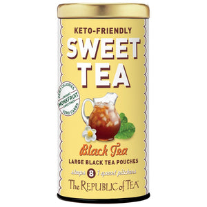 The Republic of Tea - Keto-Friendly Sweet Black Iced Tea Pouches (Single)