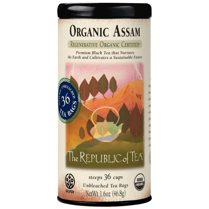 The Republic of Tea - Regenerative Organic Certified® Assam Black Tea