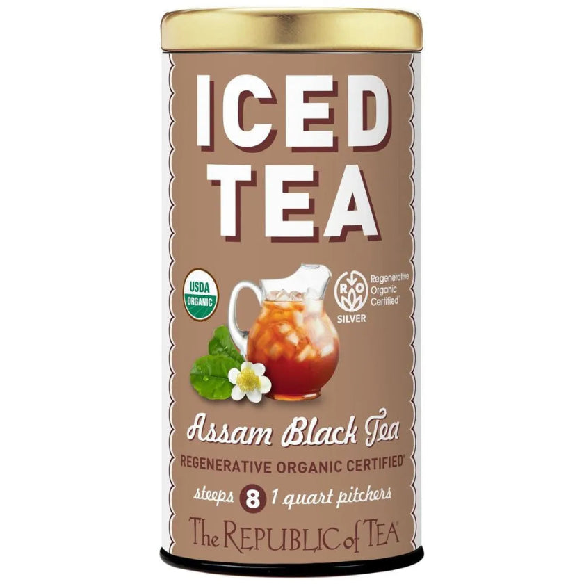 The Republic of Tea - Regenerative Organic Certified® Assam Black Iced Tea