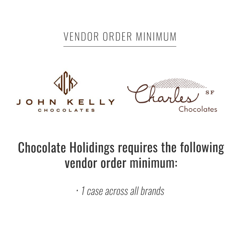 John Kelly Chocolates - Truffle Fudge in POS Display - Semi-Sweet Chocolate