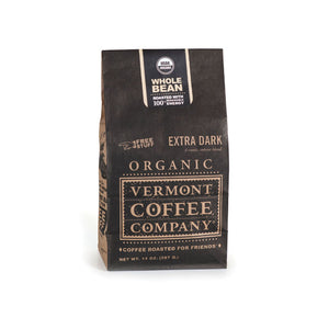 Vermont Coffee - Organic Extra Dark Whole Bean 14oz