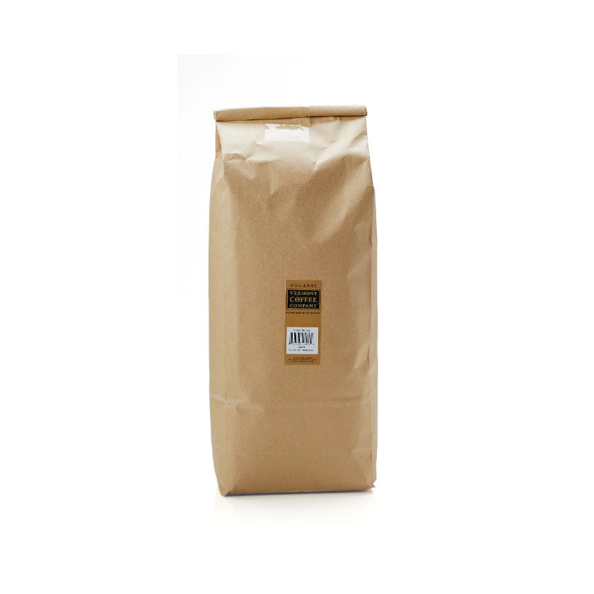 Vermont Coffee - Organic Downtown Whole Bean 80oz (Bulk)