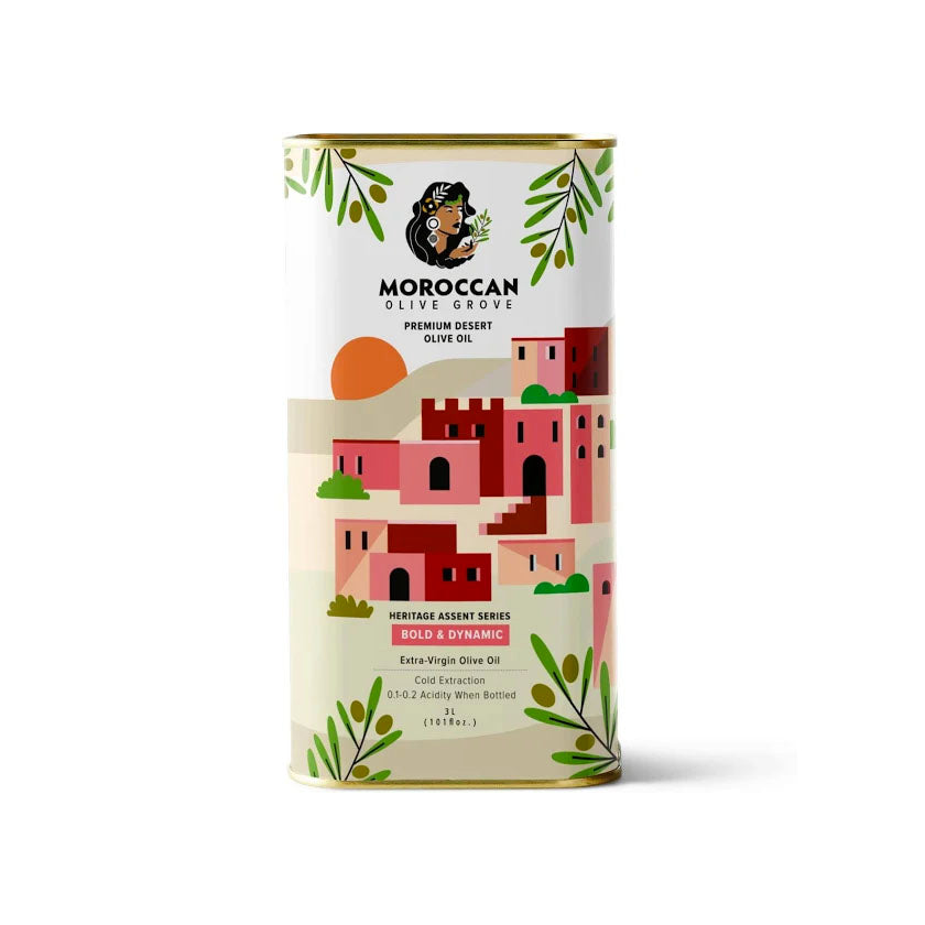 Villa Jerada - Moroccan Olive Grove Bold & Dynamic Extra Virgin Olive Oil 5L Tin