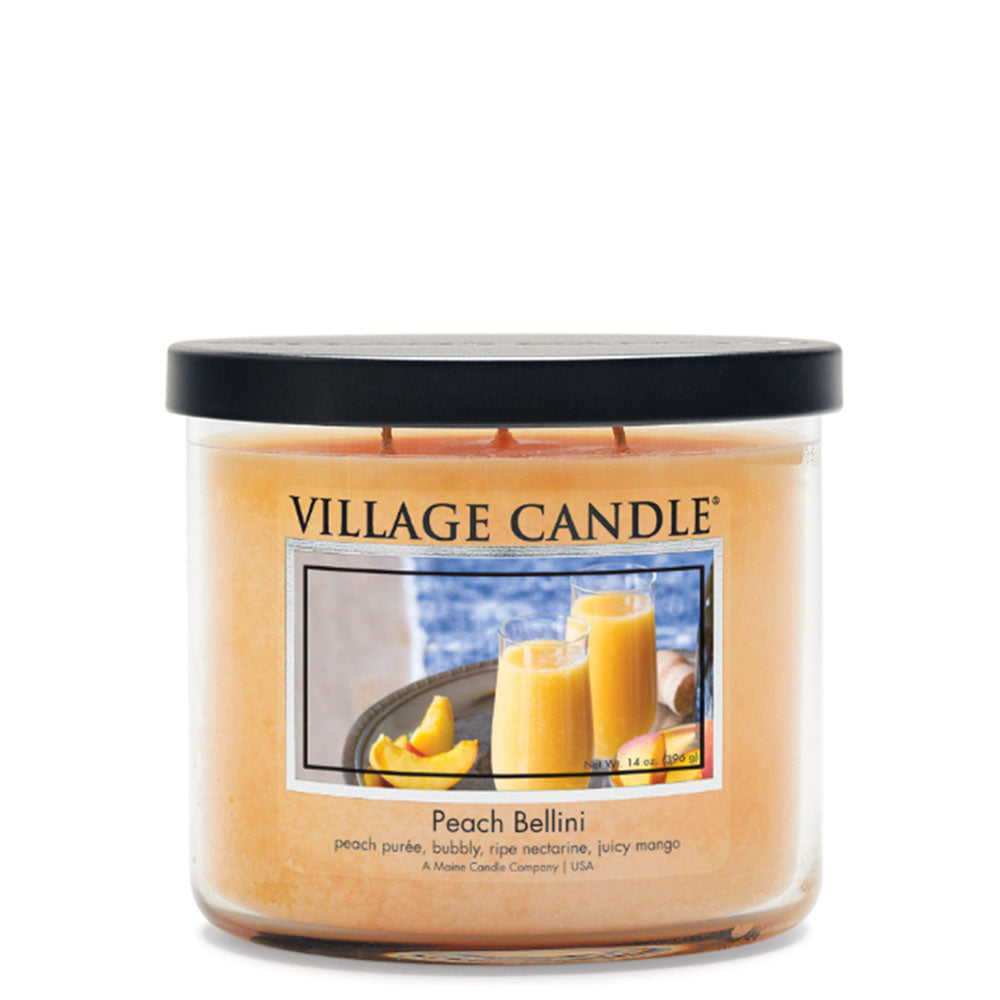 Village Candle - Peach Bellini - Bowl