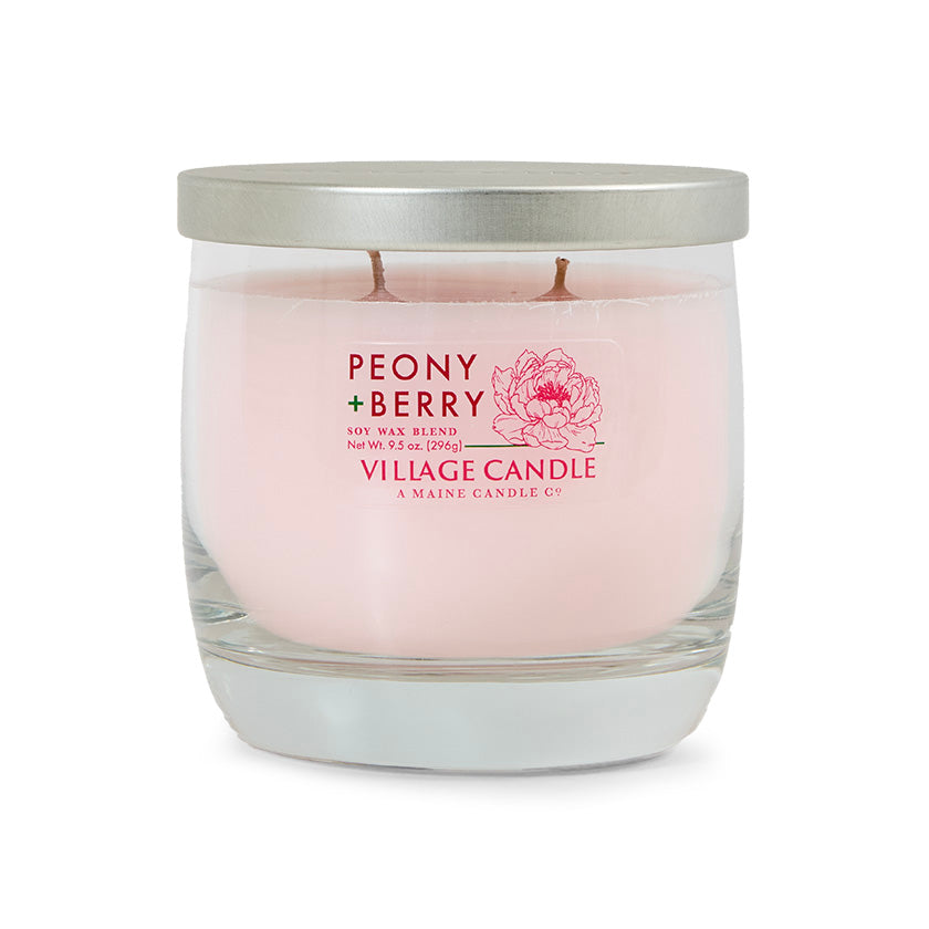 Village Candle - Peony + Berry Wild Light