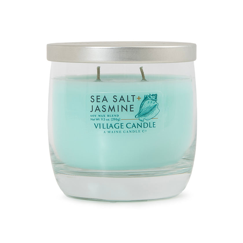 Village Candle - Sea Salt + Jasmine Wild Light