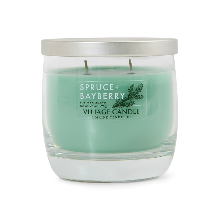 Village Candle - Spruce + Bayberry Wild Light