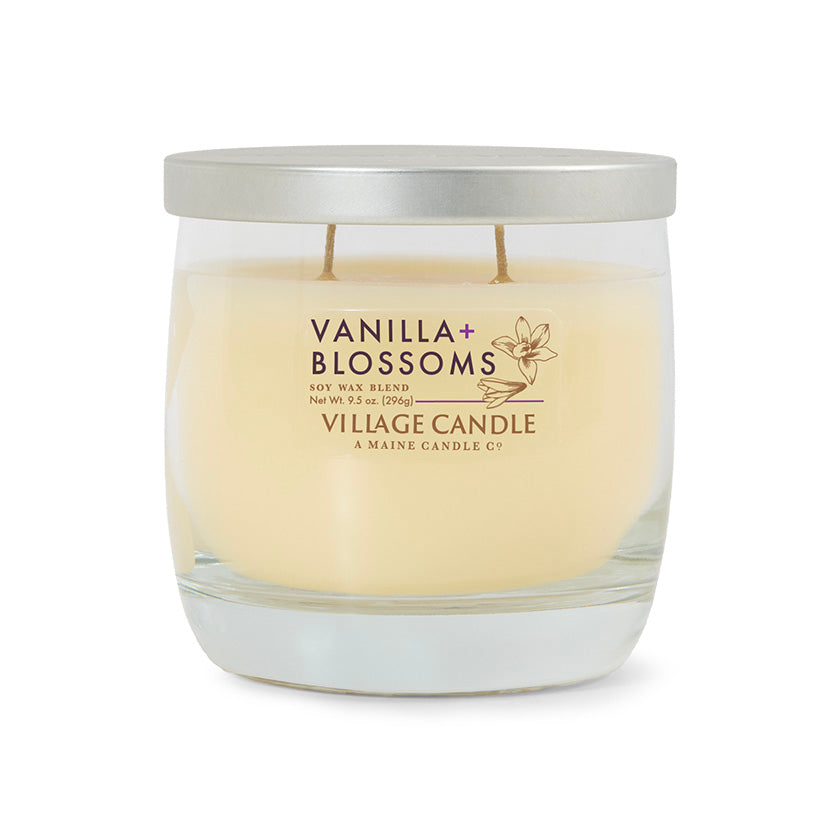 Village Candle - Vanilla + Blossoms Wild Light