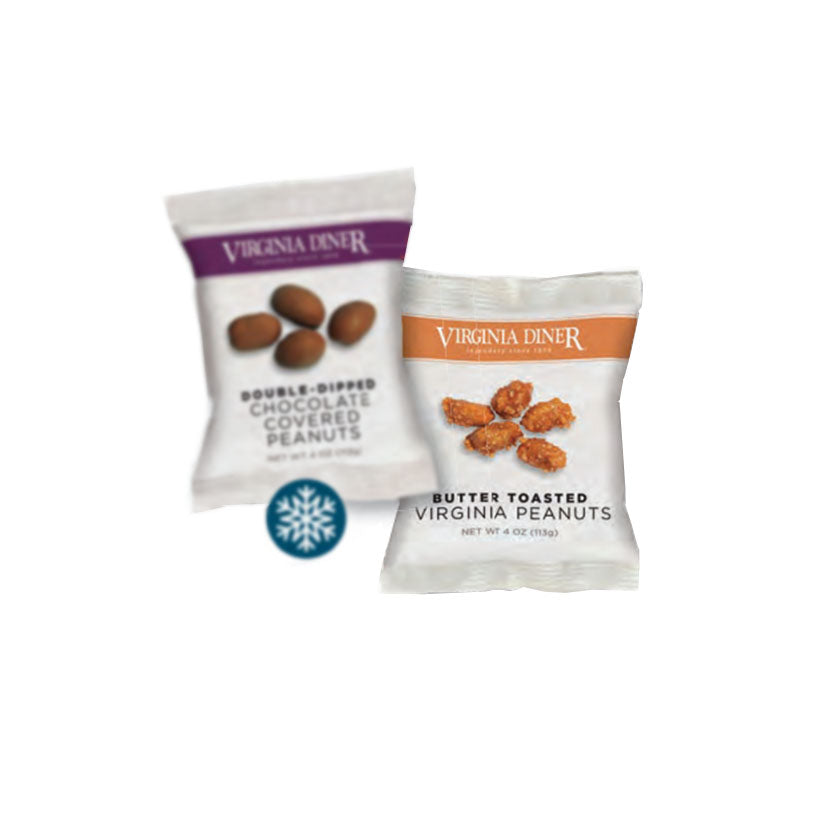 Virginia Diner - Butter Toasted Peanuts Bags 4oz