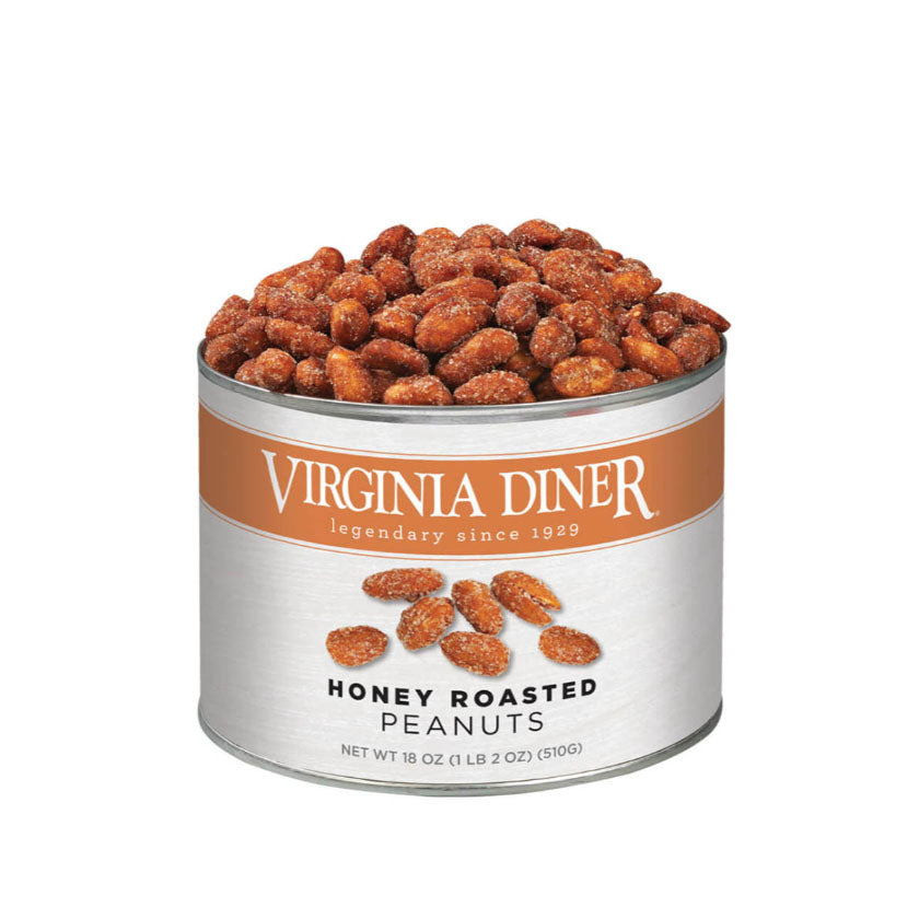 Virginia Diner - Honey Roasted Peanuts Tin 18oz