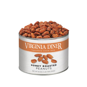 Virginia Diner - Honey Roasted Peanuts Tin 18oz